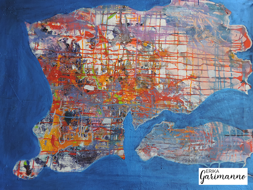 Obra de Erika Garimanno · de la serie sobre identidad y territorio